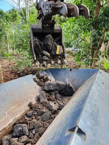 Concrete and Asphalt Crushing On Oahu,Hawaii